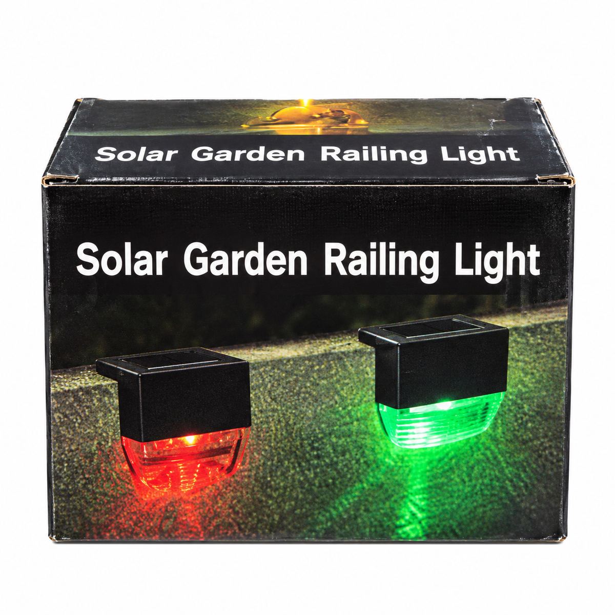 Solarna lampa za baštensku ogradu