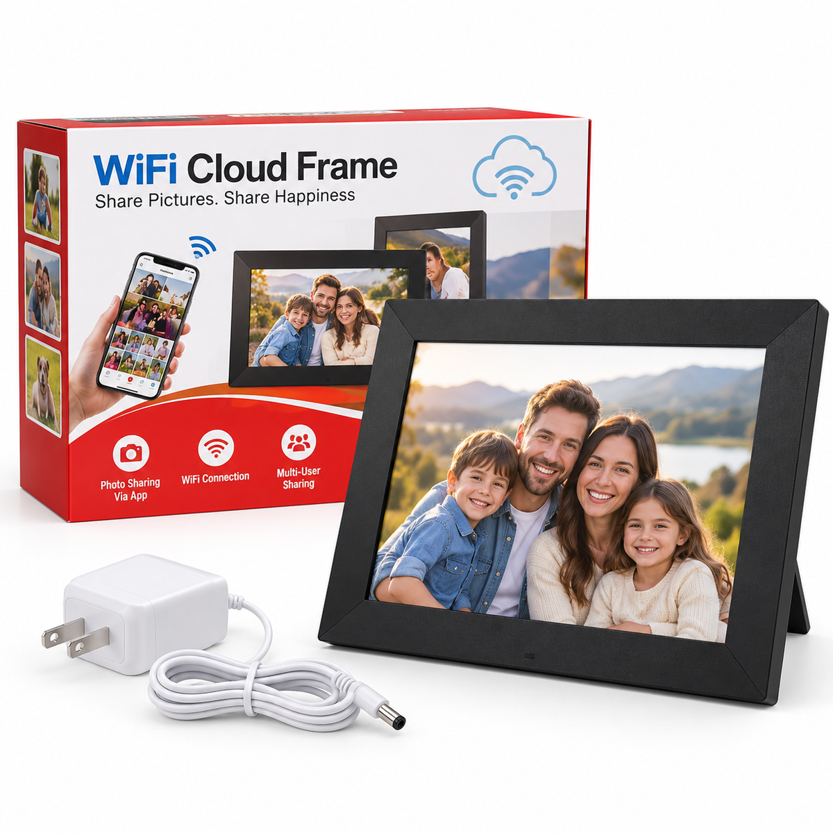 WiFi digitalni ram za fotografije – Cloud Frame