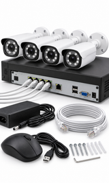 5MP PoE komplet video-nadzora sa 4 kamere
