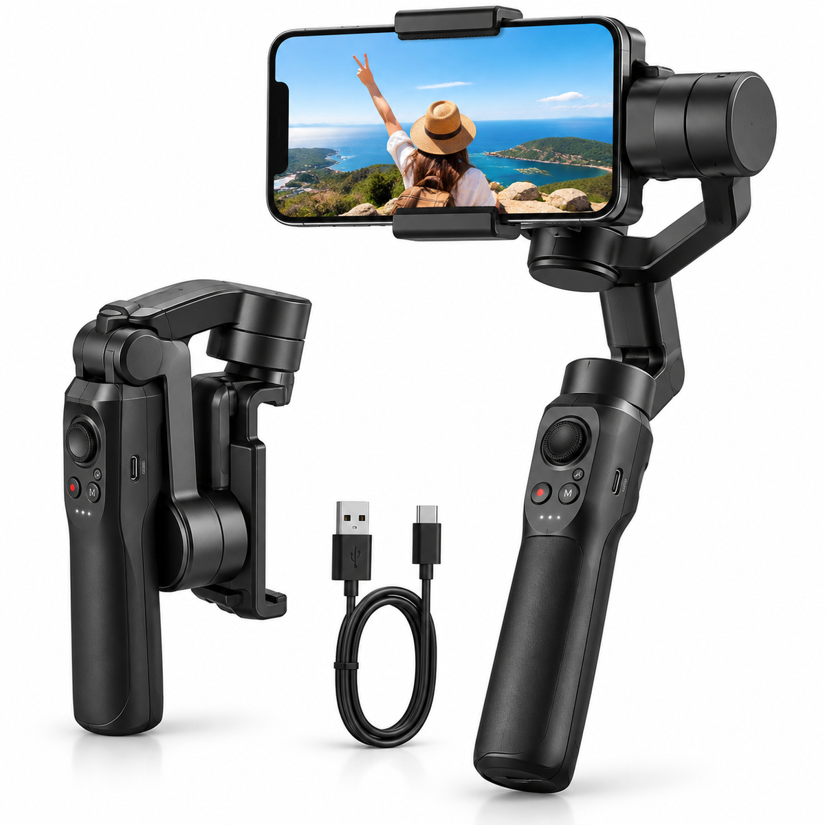 Stabilizator za telefon sa 3 ose – ručni gimbal