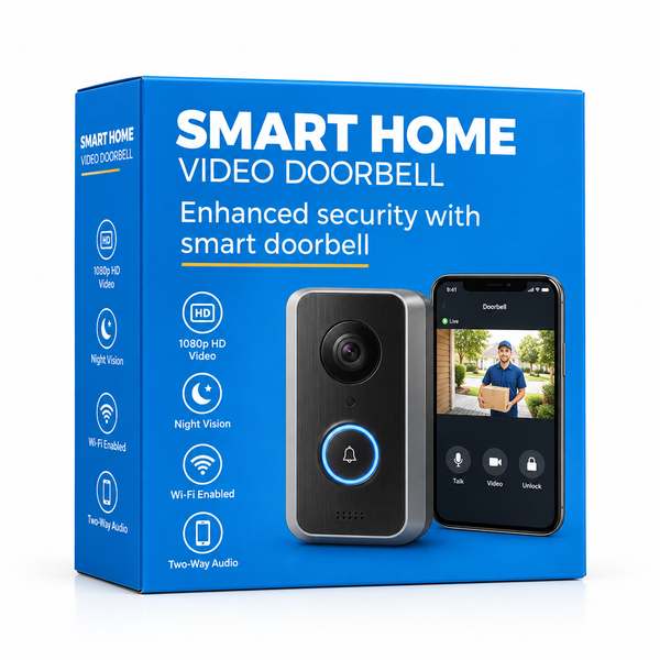 Smart Home Video Doorbell – Video Portafon sa Ekranom i Noćnim Vidom