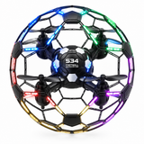 S34 Football Quadcopter – Dron u obliku fudbalske lopte sa LED svetlima
