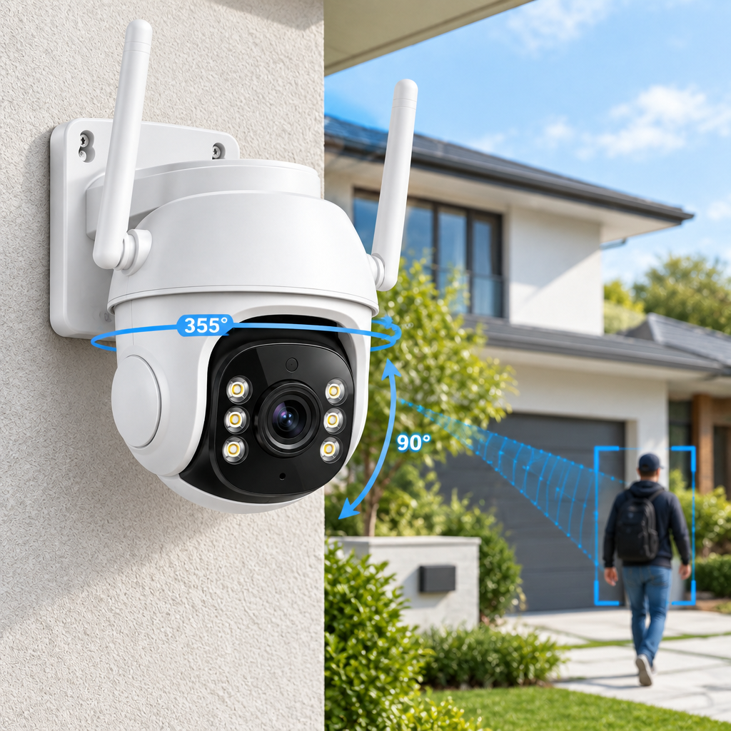 Jortan3 iCSee WiFi kamera sa 10× zumom