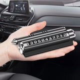 Rotirajući parking broj za automobil 3-u-1