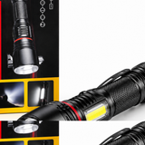 P50 LED ručna lampa sa bočnim svetlom