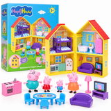 Peppa Pig porodična kućica sa figuricama i nameštajem