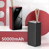 Power bank 50000 mAh sa digitalnim ekranom i LED svetlom