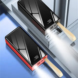 Power bank 50000 mAh sa digitalnim ekranom i LED svetlom