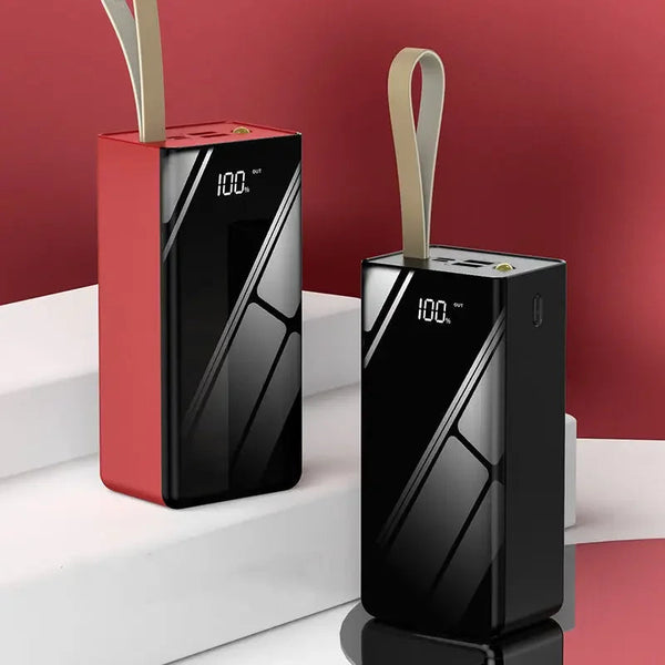 Power bank 50000 mAh sa digitalnim ekranom i LED svetlom
