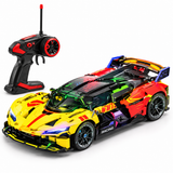 RC superautomobil sa daljinskim upravljačem i svetlima