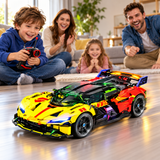 RC superautomobil sa daljinskim upravljačem i svetlima