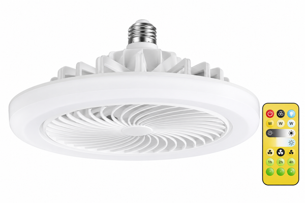 Plafonska LED lampa sa ventilatorom i daljinskim upravljačem