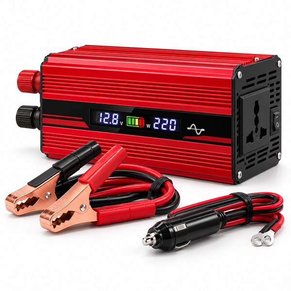 Inverter 12V na 220V – 500W sa displejem