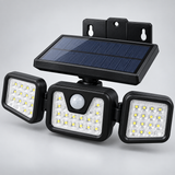 Solarni LED reflektor sa tri podesive glave i senzorom