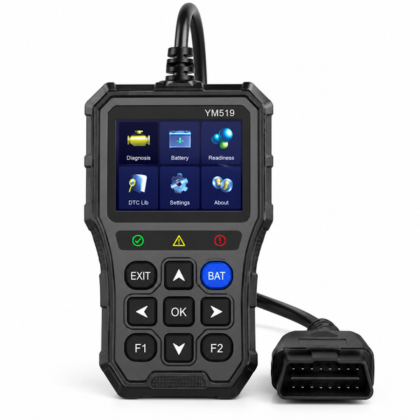 Auto dijagnostika YM519 OBD2 sa proverom akumulatora
