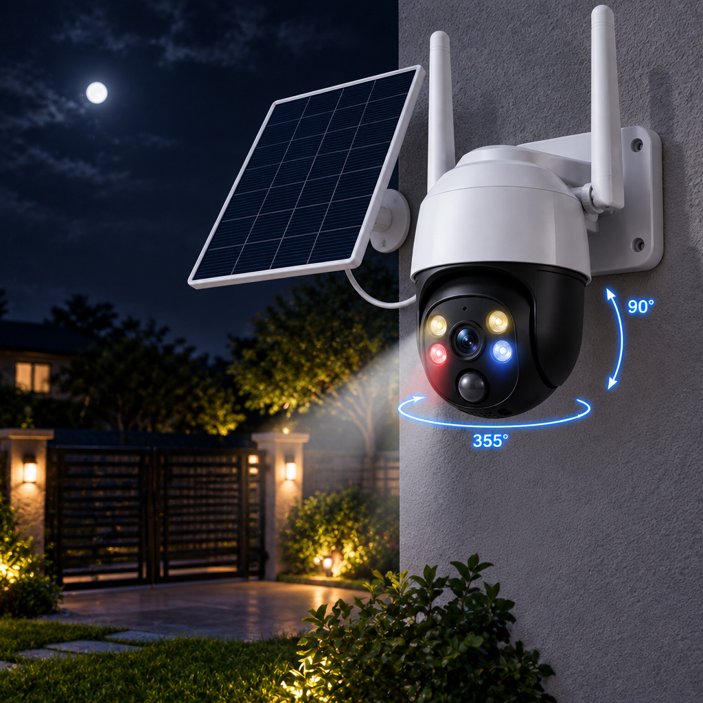 Solarna WiFi kamera iCSee