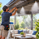 Patio Mist Cooling Kit 10m – Profesionalni Sistem za Hlađenje Vodena Magla
